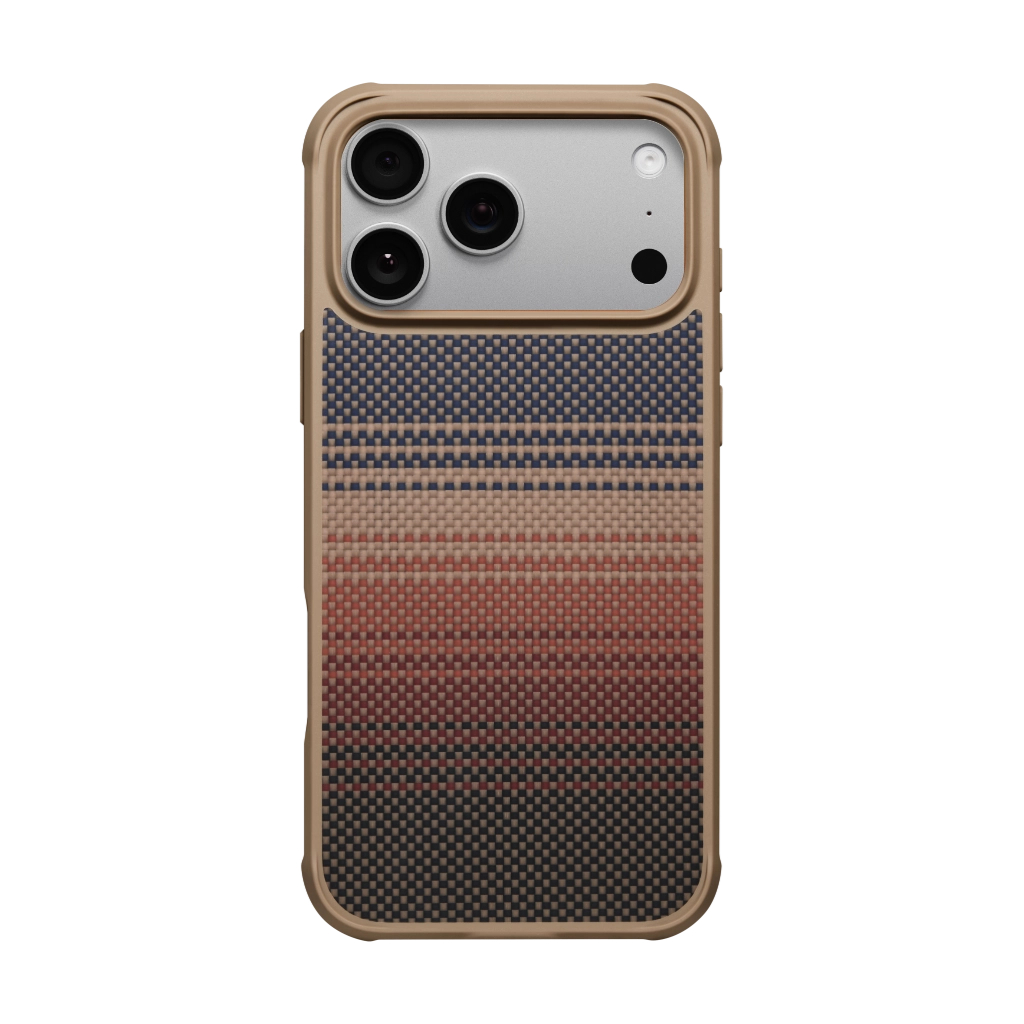 [ Nút Control ] Ốp Pitaka Galaxy/ Sunset/ Moonrise/ Black ProGuard Case Có Nút Control – Siêu Phẩm Từ Sợi Aramid Dệt