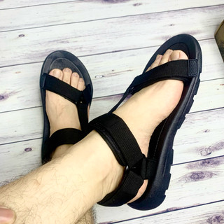 Dép Sandal Nam Quai Dù Dán Đế Cao Su Dẻo D79