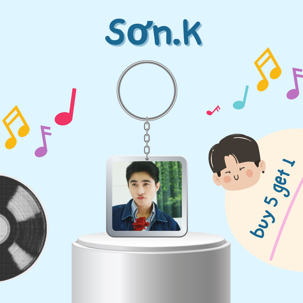 Móc khoá/Keyring SơnK/SonK- Anh trai say Hi 2025