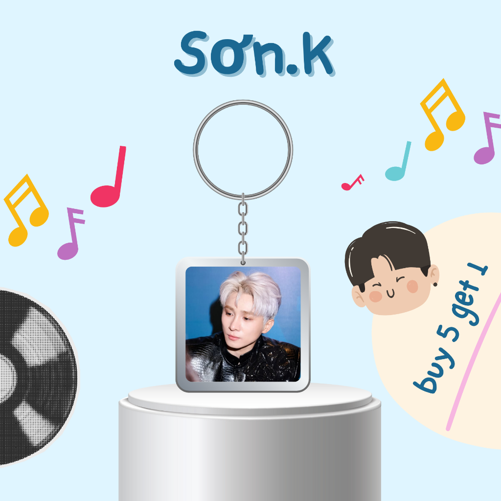 Móc khoá/Keyring SơnK/SonK- Anh trai say Hi 2025