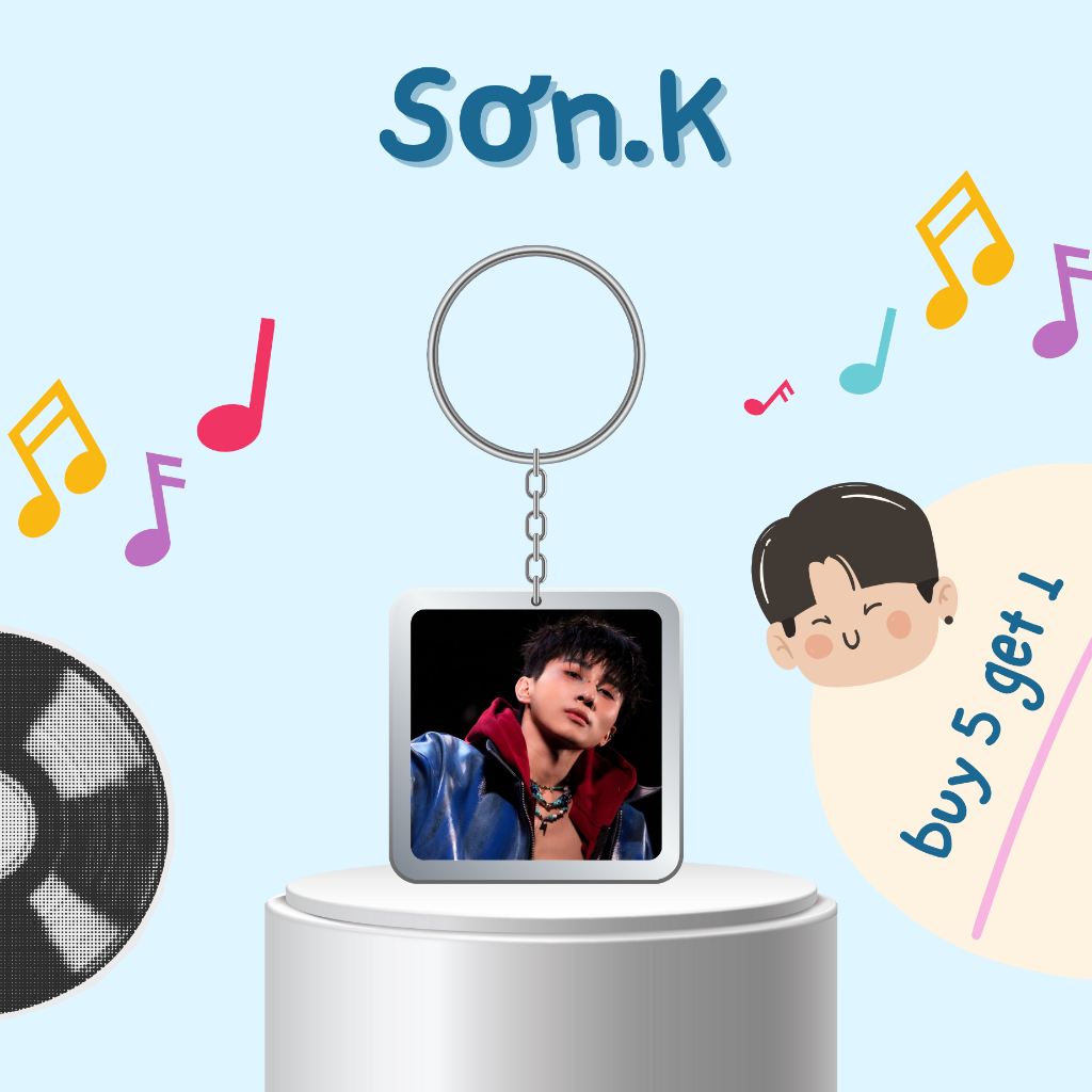 Móc khoá/Keyring SơnK/SonK- Anh trai say Hi 2025