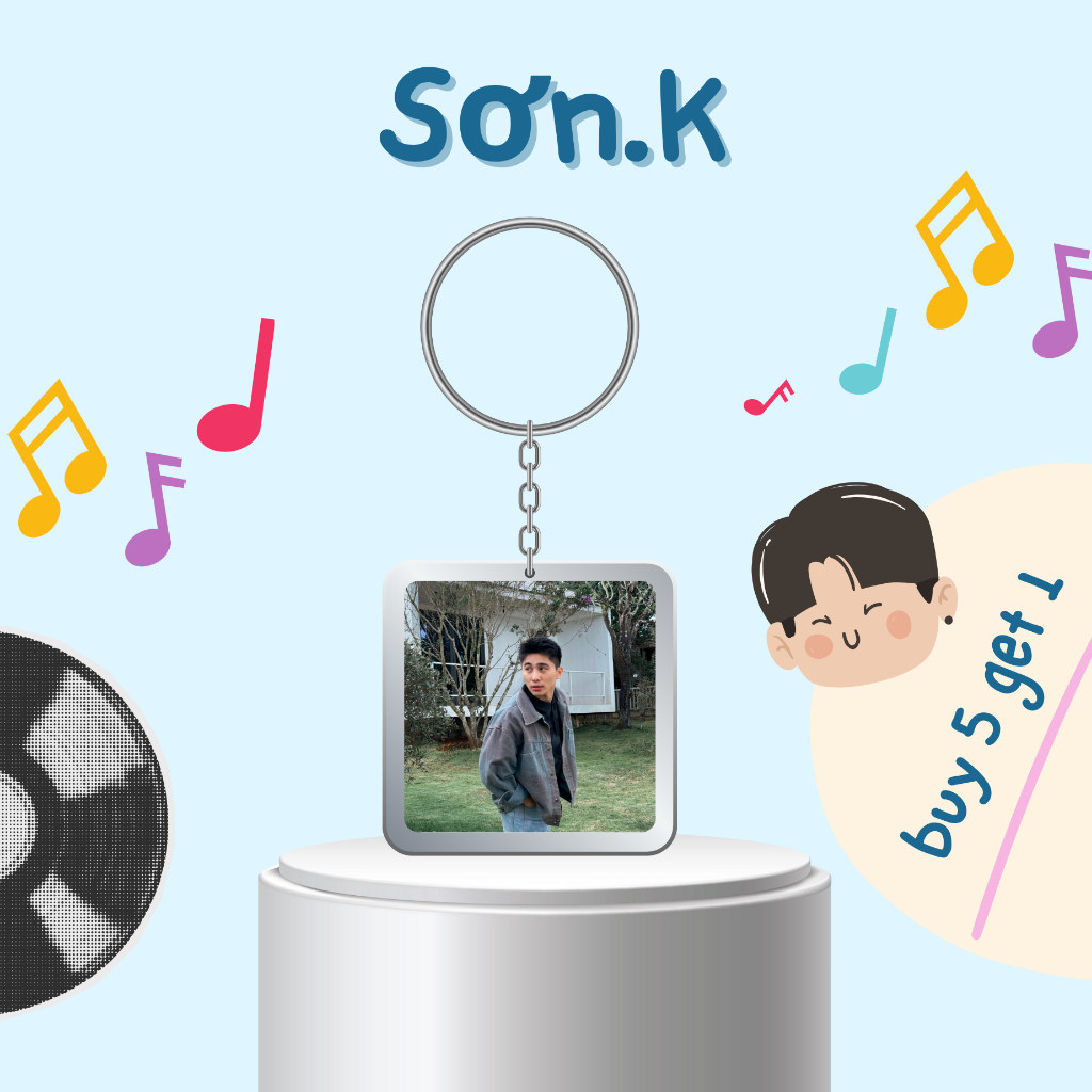 Móc khoá/Keyring SơnK/SonK- Anh trai say Hi 2025