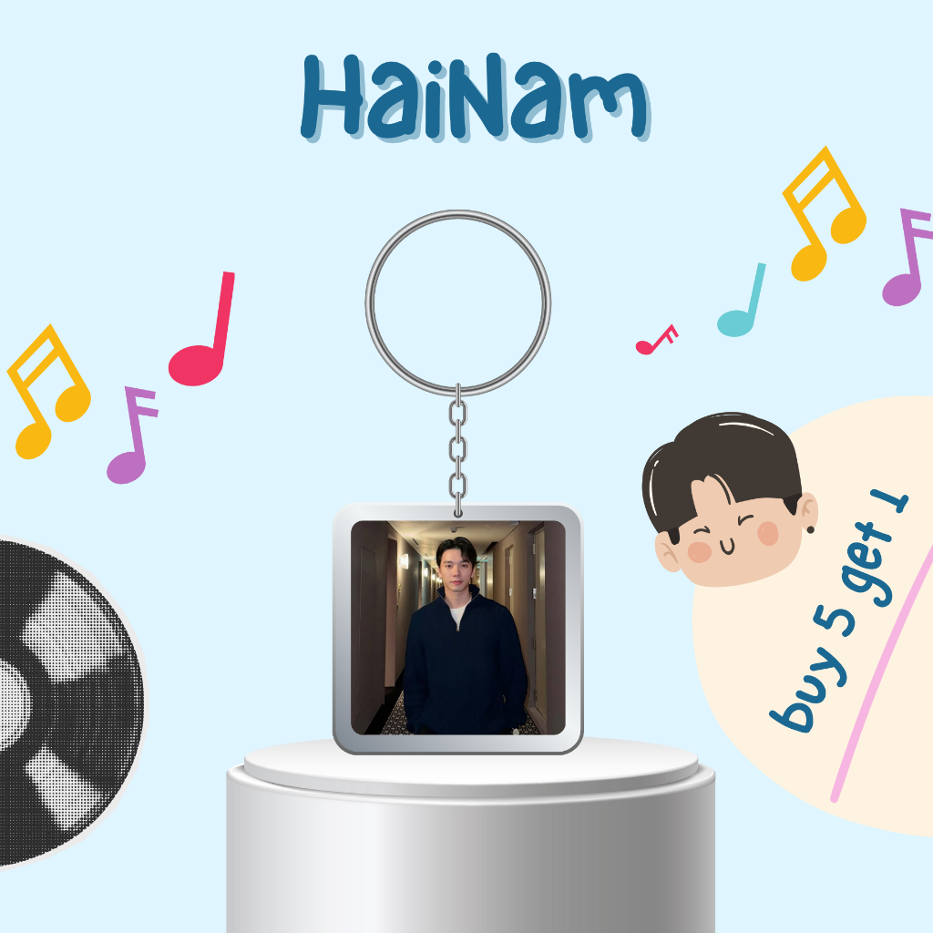 Móc khoá/Keyring Hải Nam - Anh trai say Hi 2025