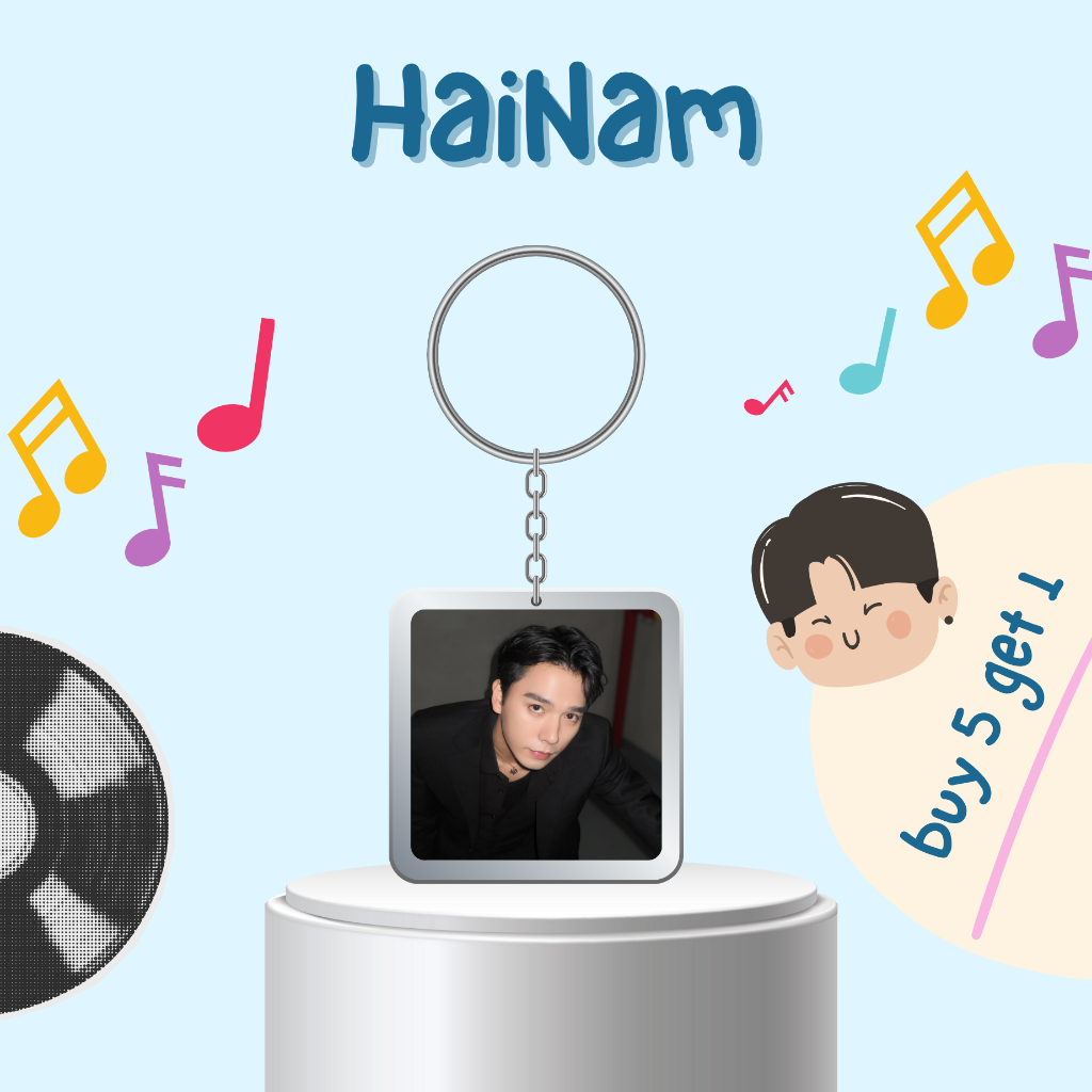 Móc khoá/Keyring Hải Nam - Anh trai say Hi 2025