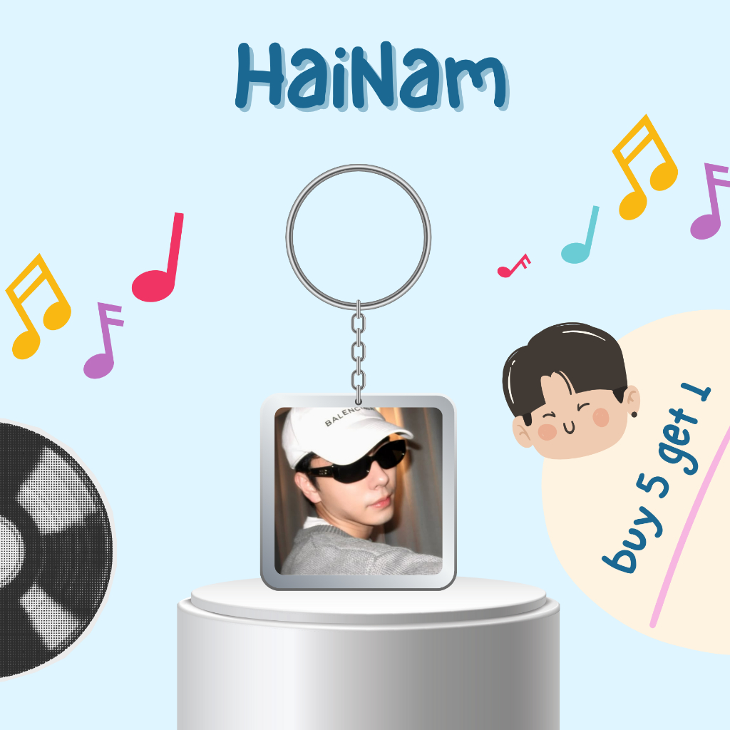 Móc khoá/Keyring Hải Nam - Anh trai say Hi 2025