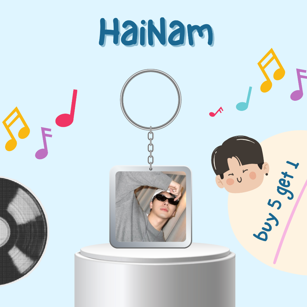 Móc khoá/Keyring Hải Nam - Anh trai say Hi 2025
