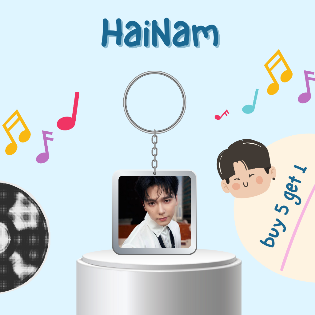 Móc khoá/Keyring Hải Nam - Anh trai say Hi 2025