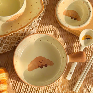 Set bát 4 món hoạ tiết bánh ngọt siêu dễ thương