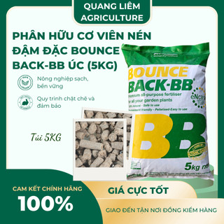Phân Hữu Cơ viên nén đậm đặc Bounce Back- BB Úc (5KG), dùng cho cây kiểng, hoa lan, bonsai
