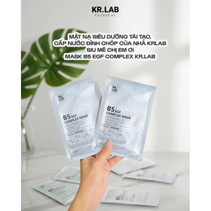 Combo 30-50 miếng Mặt nạ Kr.Lab B5 EGF complex mask 25ml hạn 2028 Hàn Quốc - (quà tặng)KR35