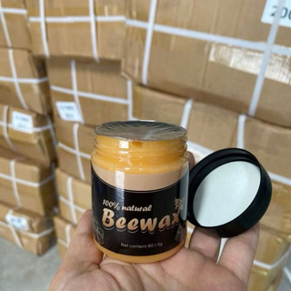 Sáp Ong Đánh Bóng Đồ Gỗ Sàn Gỗ Beeswax 80gr- Sáp Ong Làm Mới, Phục Hồi Màu, Vết Xước Bàn Ghế, Tủ, Cửa Gỗ