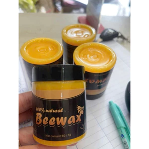 Sáp Ong Đánh Bóng Đồ Gỗ Sàn Gỗ Beeswax 80gr- Sáp Ong Làm Mới, Phục Hồi Màu, Vết Xước Bàn Ghế, Tủ, Cửa Gỗ
