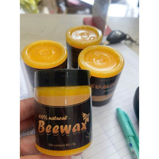Sáp Ong Đánh Bóng Đồ Gỗ Sàn Gỗ Beeswax 80gr- Sáp Ong Làm Mới, Phục Hồi Màu, Vết Xước Bàn Ghế, Tủ, Cửa Gỗ