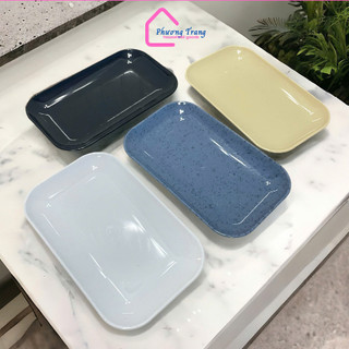 COMBO 10 Khay đựng khăn ướt, khay chữ nhật đựng khăn giấy, khay chữ nhật melamine - Phương Trang