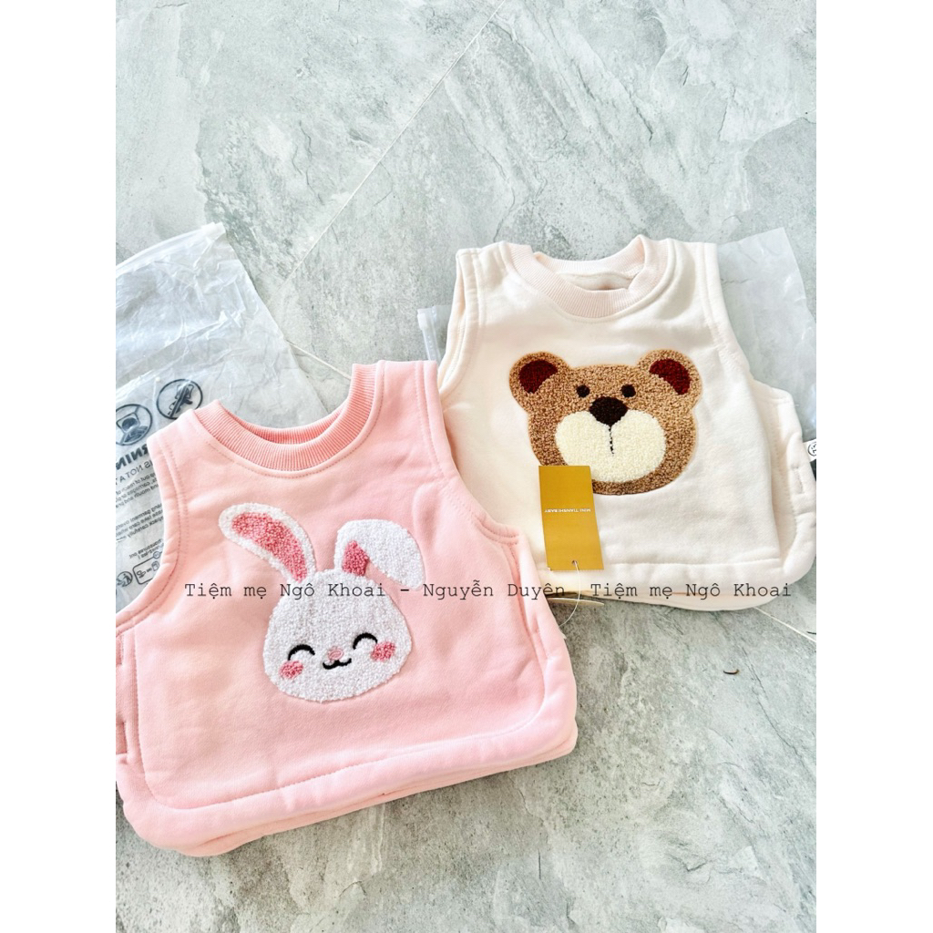 [MD42]  Áo Ghi lê dày dặn giữ ấm cho bé yêu Ngô Khoai MỲ