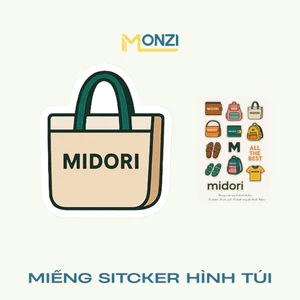 STICKER TÚI ĐEO VAI DA | MONZI