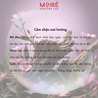 Nước hoa Nữ MOIRÉ Rolling In Love  EDP sang trọng, cuốn hút , lưu hương lâu 8h - mini 10ml