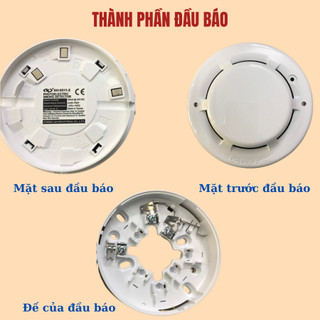 [Có kiểm định] Đầu báo khó...i quang 24V  của Horing 0311-2 gắn trần - Có tem Kiểm định