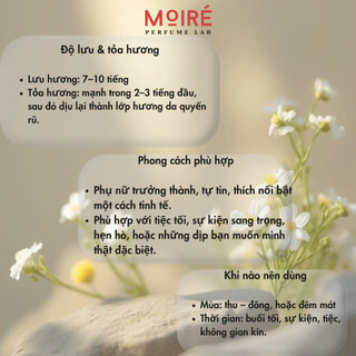 Nước hoa Nữ MOIRÉ GOOD GIRL GONE BAD EDP gợi cảm,bí ẩn, lưu hương lâu 8h - mini 10ml