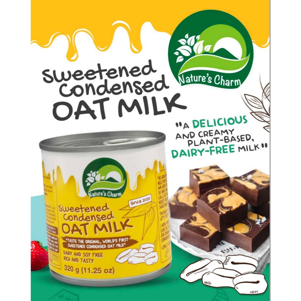 Sữa đặc thuần chay Nature's Charm Vegan Sweetened Condensed Coconut/ Oat Milk 320g