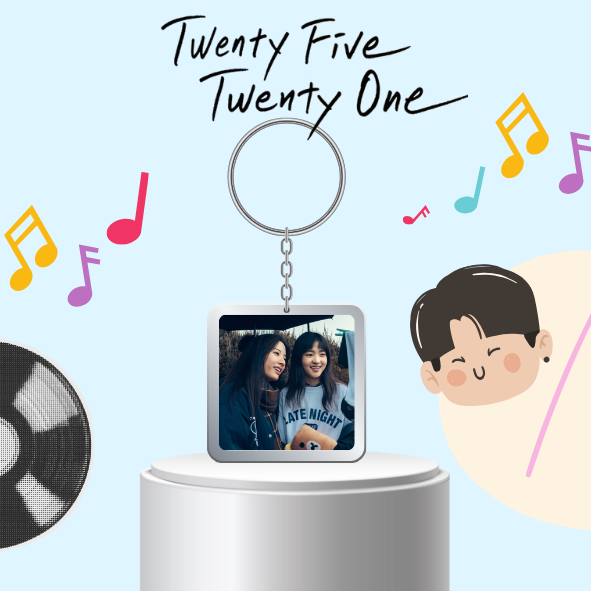Keyring/móc khoá Tuổi hai lăm, tuổi hai mốt, twenty five, twenty one, tuổi 2521