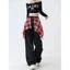 PLAID SKIRT họa tiết caro Mix Layer phụ kiện trend thu đông hip hop | Khao Boutique