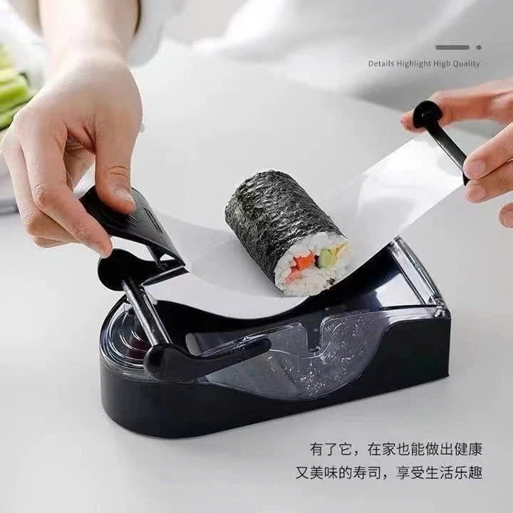 MÁY LÀM CƠM CUỘN CHỐNG DÍNH CAO CẤP - Khuôn Làm Sushi Rong Biển Đơn Giản,Dụng Cụ Làm Cơm Nắm Rong Biển Tiện Lợi