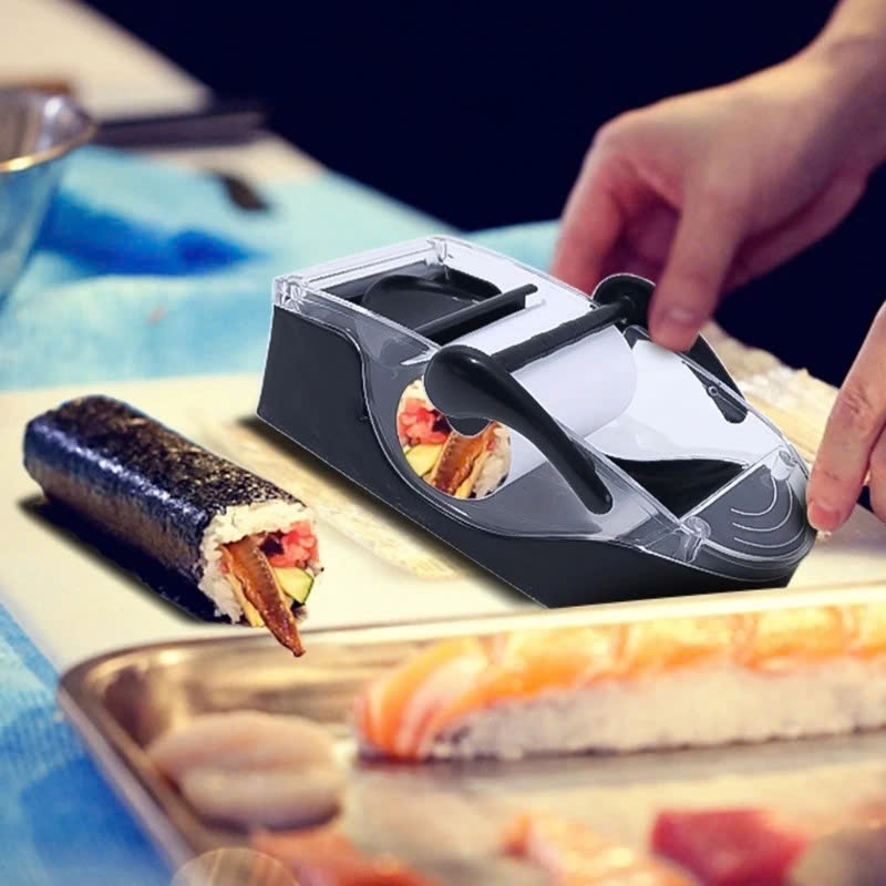 MÁY LÀM CƠM CUỘN CHỐNG DÍNH CAO CẤP - Khuôn Làm Sushi Rong Biển Đơn Giản,Dụng Cụ Làm Cơm Nắm Rong Biển Tiện Lợi