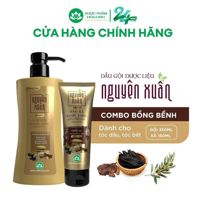 Bộ Dầu gội 365g và Dầu xả 160g Nguyên Xuân bồng bềnh - Dành cho tóc dầu bết – 2