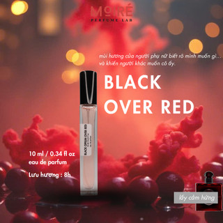 Nước hoa Nữ MOIRÉ BLACK OVER RED EDP ngọt ngào, quyến rũ, lưu hương lâu 8h - mini 10ml