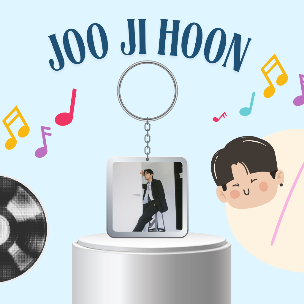 Móc khoá/Keyring diễn viên hàn quốc Joo Ji Hoon - Ju Ji Hoon