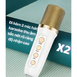 Loa Karaoke Mini Có Bluetooth – Kèm 2 Mic Không Dây, Bass Cực Căng, Âm Thanh 4D Sống Động, Phù Hợp Gia Đình & Du Lịch — ảnh 6