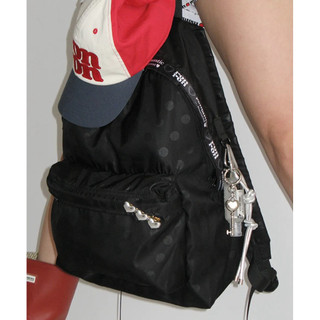 Balo đen minimal light backpack dot (order korea)