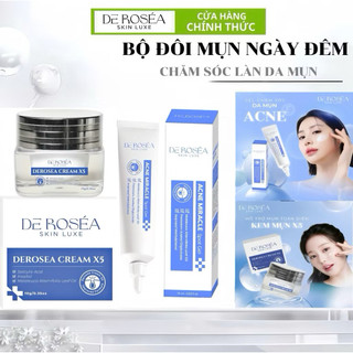 BỘ Mụn Ngày Đêm ( kem mụn x5 + Gel mụn)