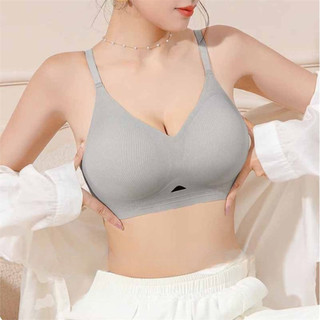 Combo 2 Áo Ngực Nữ Su Không Đường May Chống Hằn, Áo Lót Mút Dày Nâng V1 Mềm Thoáng King Shop A-1289