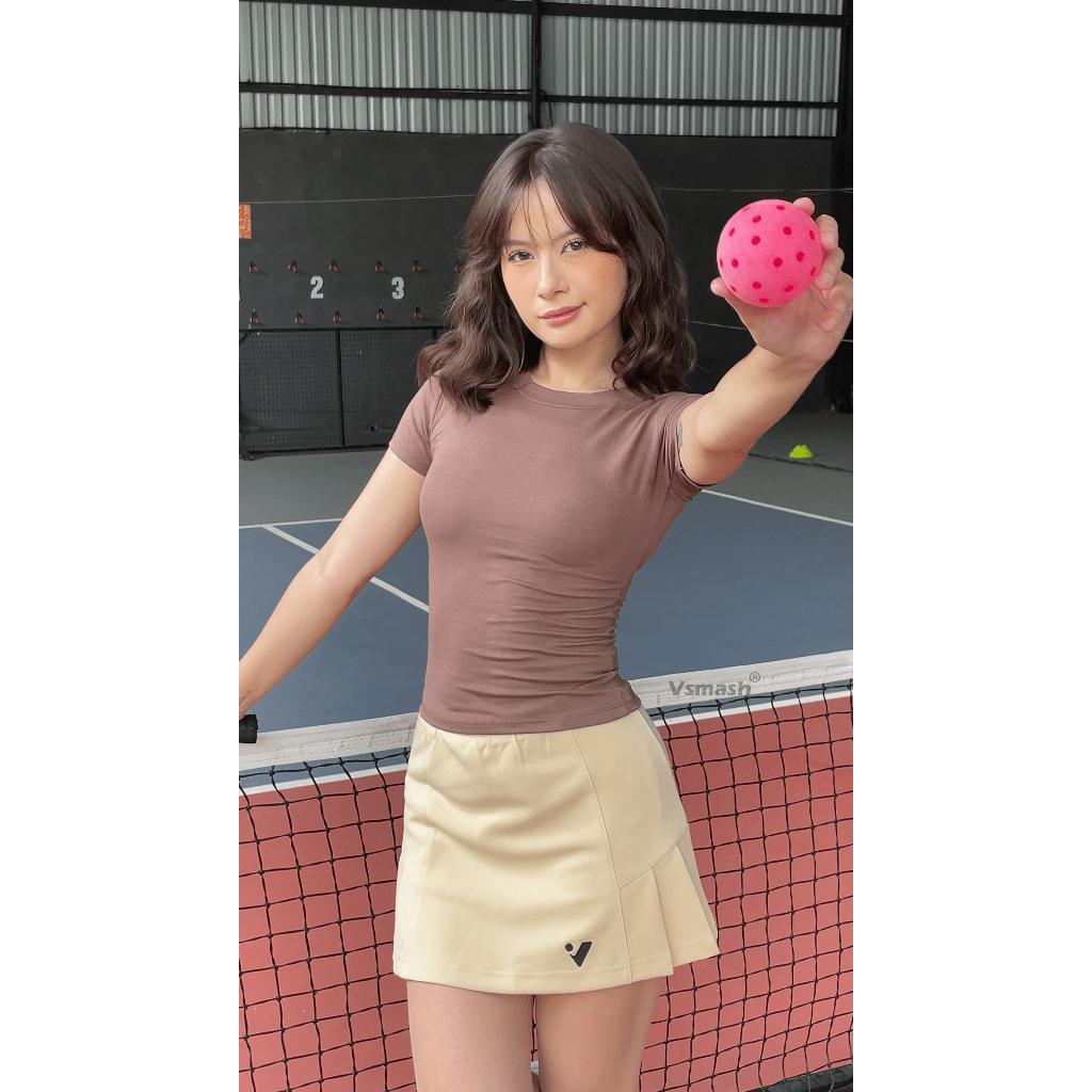 Váy Cầu Lông Vsmash Sportwear “SKRT 01” – Váy Thể Thao Ngắn Form Chữ A, Lót 2 Lớp, Umi 4 Chiều Cao Cấp, Mềm Mại, Co Giãn