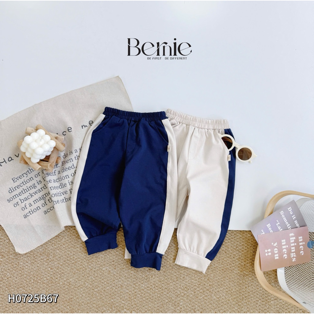 Set dài tay phối màu Drive Bernie chất liệu cotton sịn sò thoáng khí cho bé trai 9-24kg