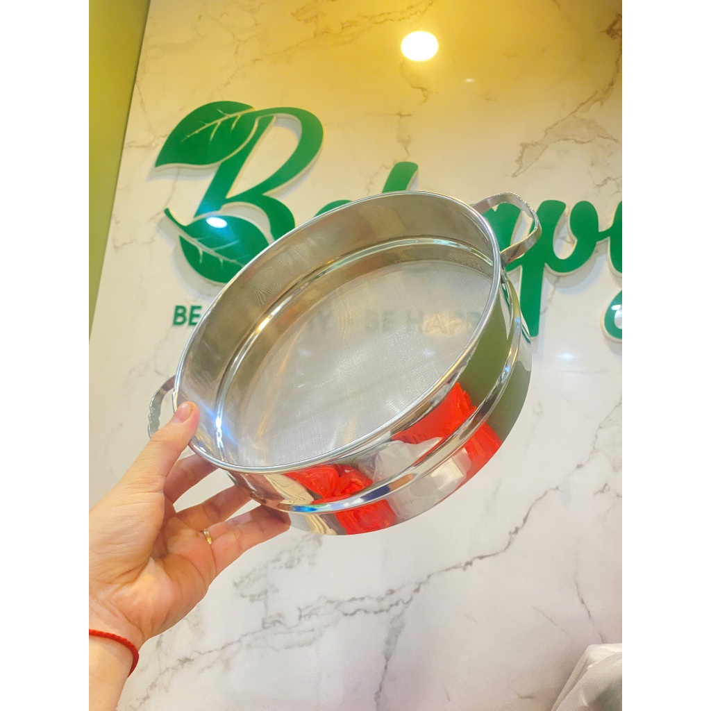 Rây lọc sữa siêu mịn innox 20cm | Shopee Việt Nam