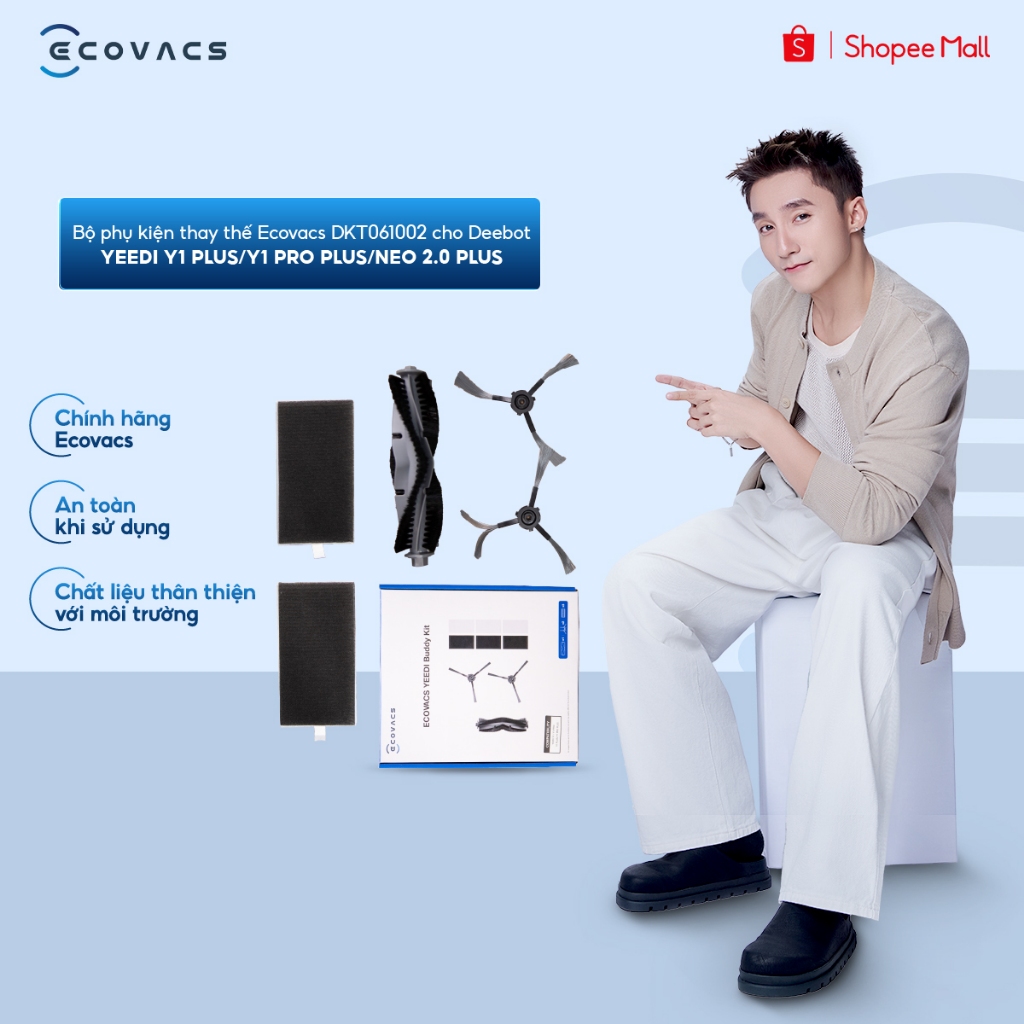 Bộ phụ kiện thay thế Ecovacs DKT061002