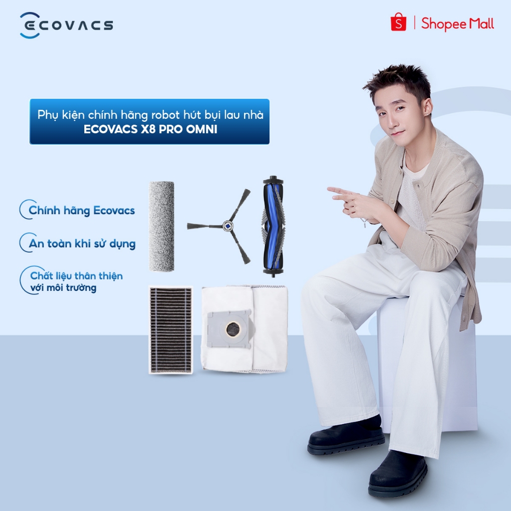 Phụ kiện Ecovacs X8 Pro Omni