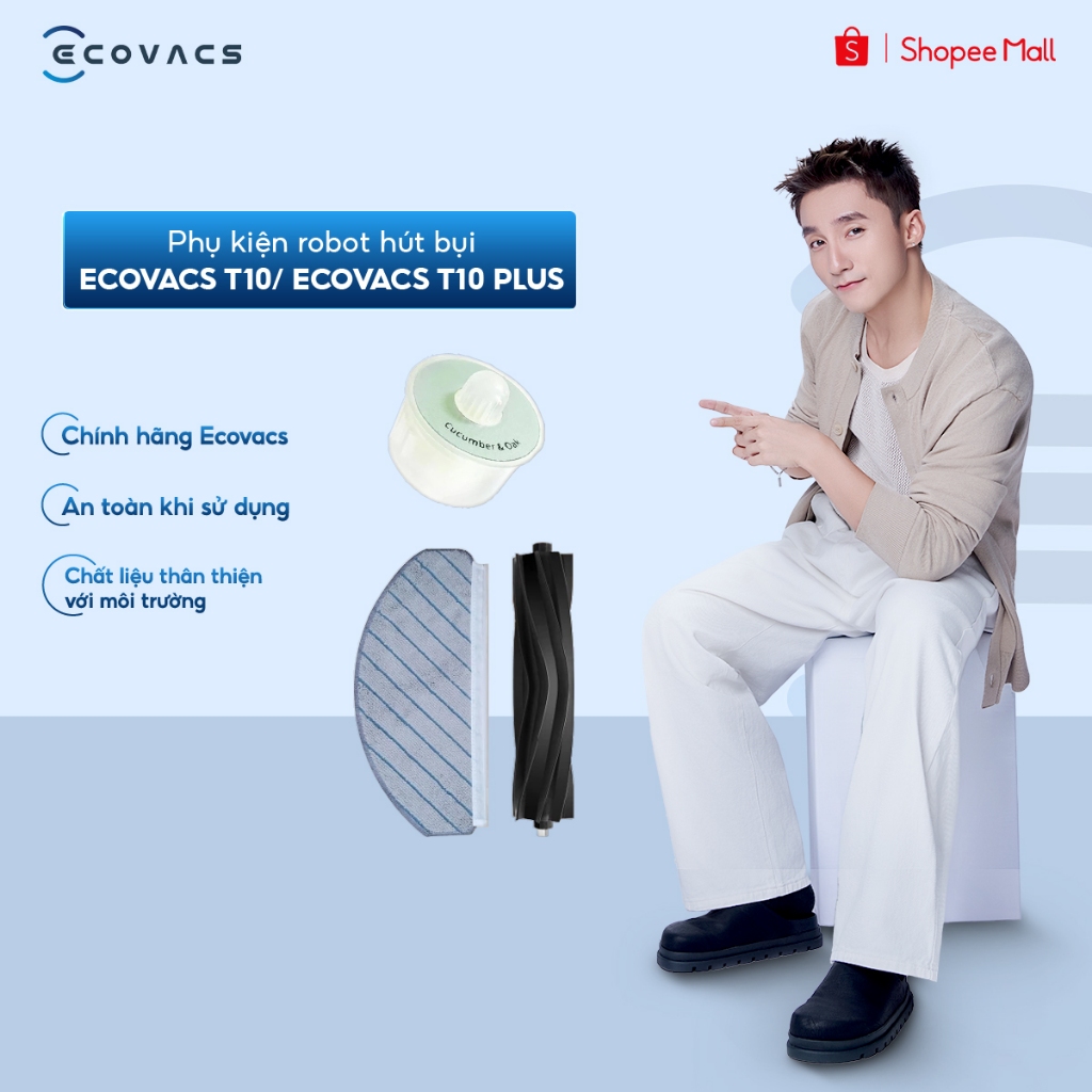 Phụ kiện robot hút bụi Ecovacs T10