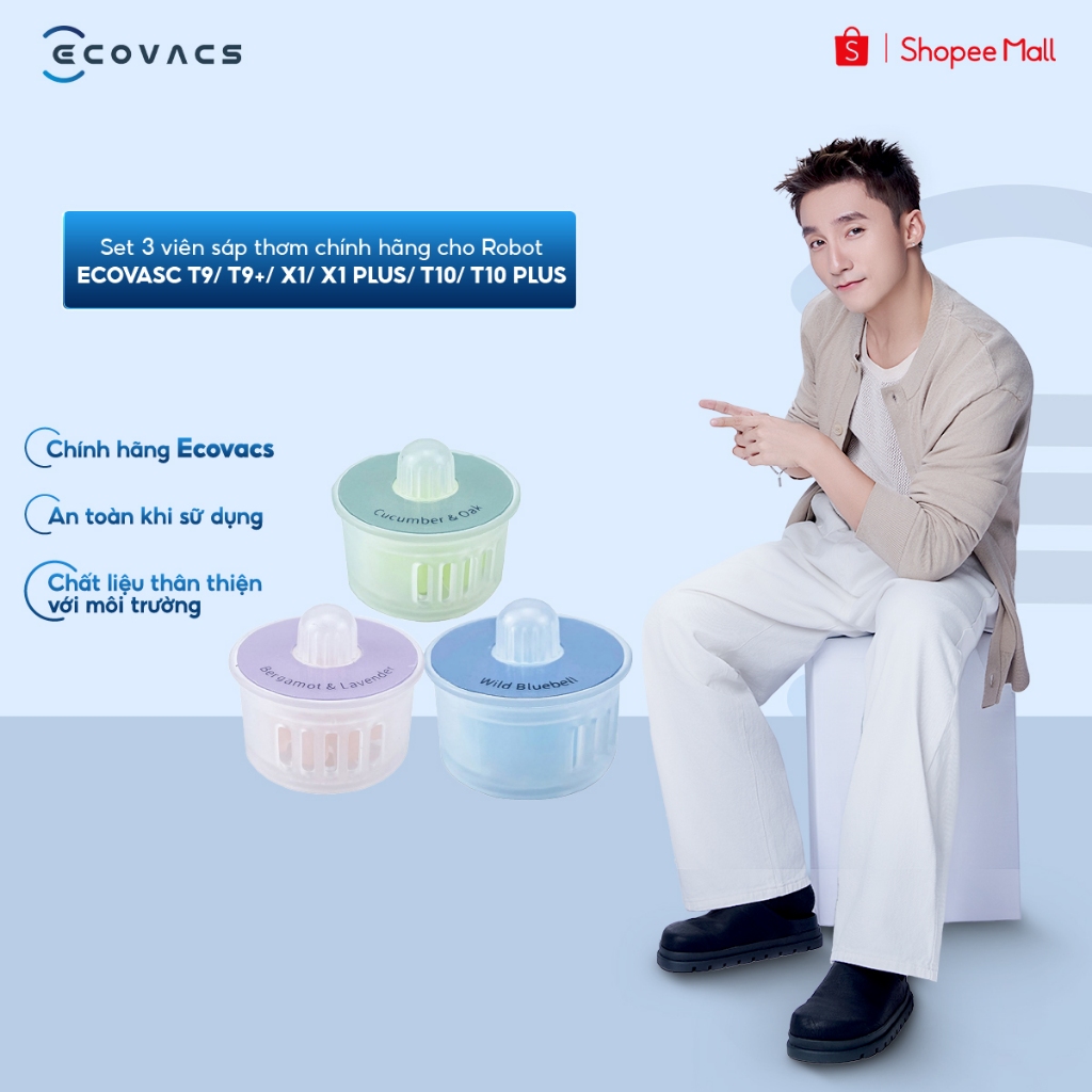 Set 3 viên sáp thơm Ecovacs