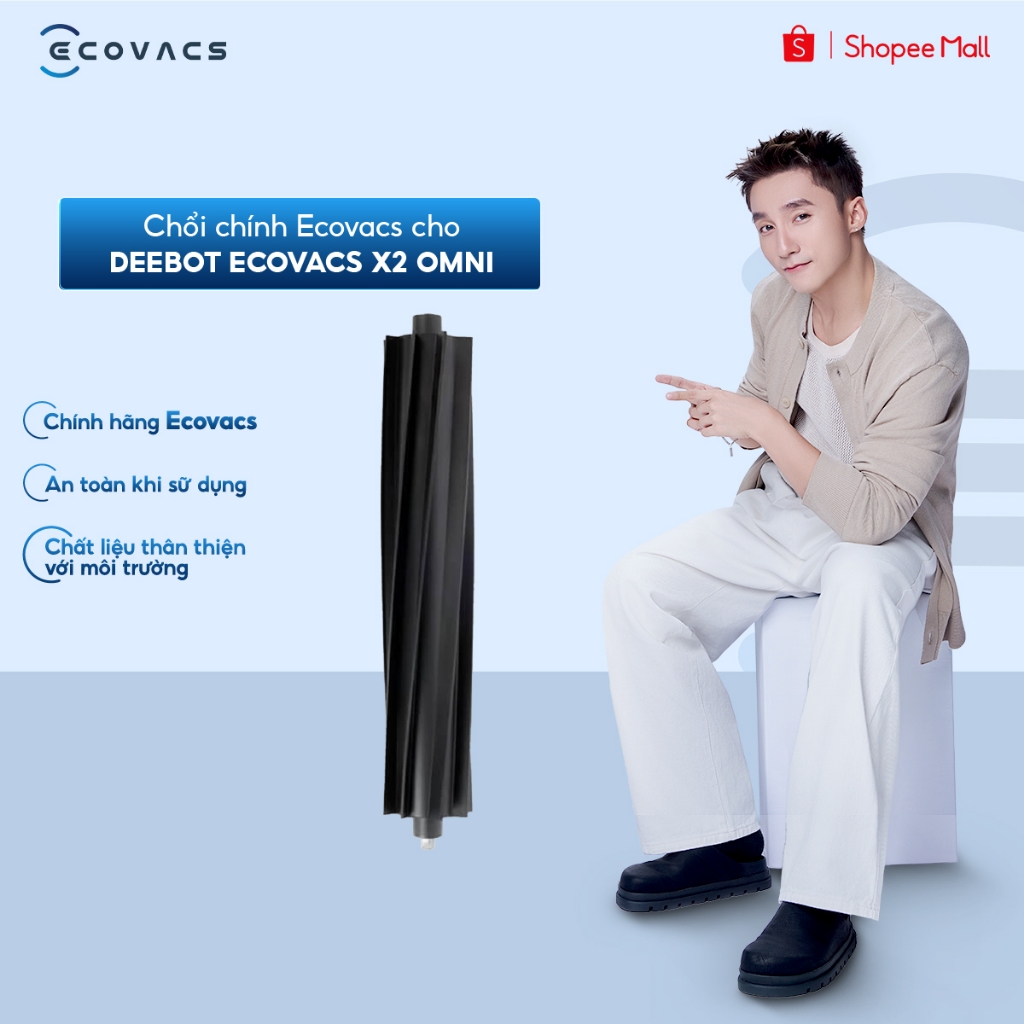 Chổi chính Ecovacs cho Deebot X2 OMNI