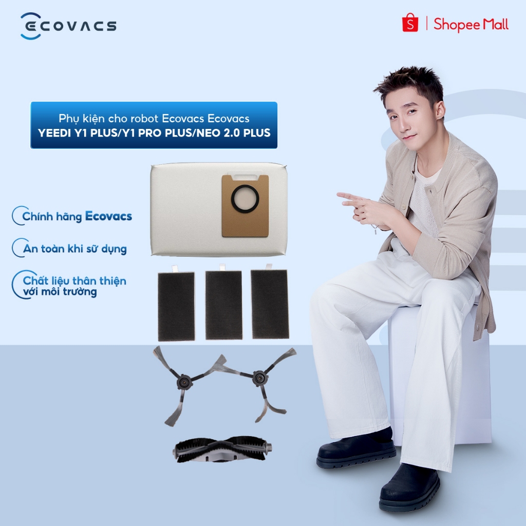 Bộ phụ kiện cho robot Ecovacs