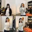 𝐌𝐈𝐄𝟗𝟔 𝐱 𝐖𝐆𝐖𝐄 | Áo Thun Nữ Tay Dài WGWE 7398 Cổ Tròn – Form Ôm Body, Chất Cotton Co Giãn, Basic Hàn Quốc