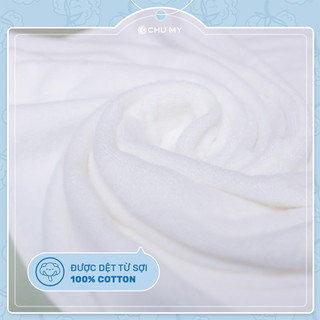 Combo Khăn Tắm Cotton CHU MY 2 Chiếc - Khăn Tắm Toàn Thân 70x140/60x120, Khăn Tắm Khách Sạn, Thấm Hút Tốt