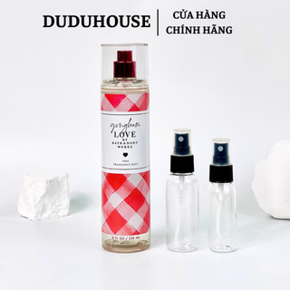 Xịt thơm body mist Bath And Body Works toàn thân hương nước hoa 236ml Duduhouse