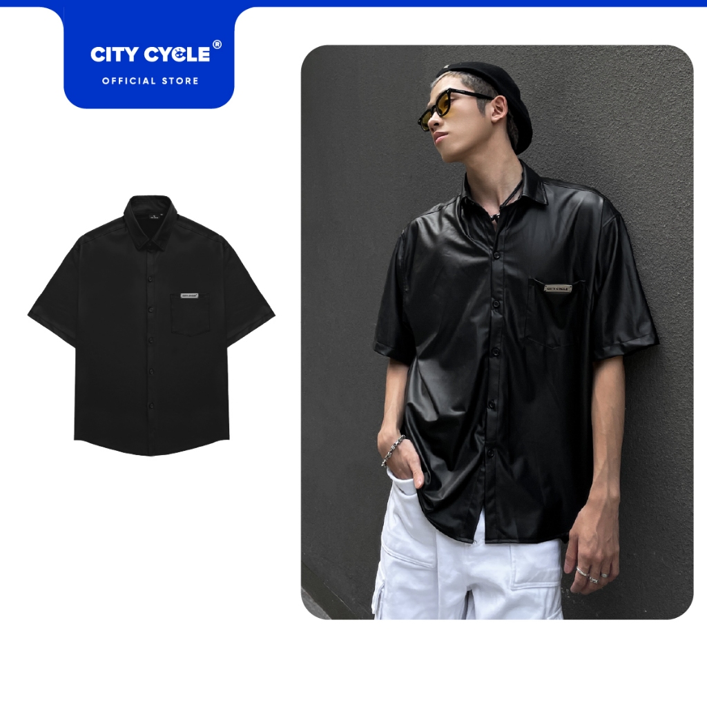 Áo sơ mi local brand da Metal City Cycle unisex form rộng nam nữ oversize