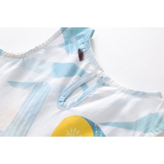 Váy Cho Bé Gái, Váy Sát  Nách Cho Bé Gái Thiết Kế Họa Tiết Xinh Xắn Chất Liệu Cotton Mềm Mịn