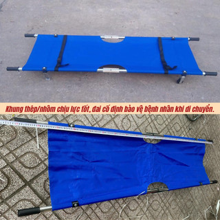 Cáng cứu thương Có bánh xe và Đai - Cáng hỗ trợ bệnh nhân | Dùng trong tình huống đặc biệt